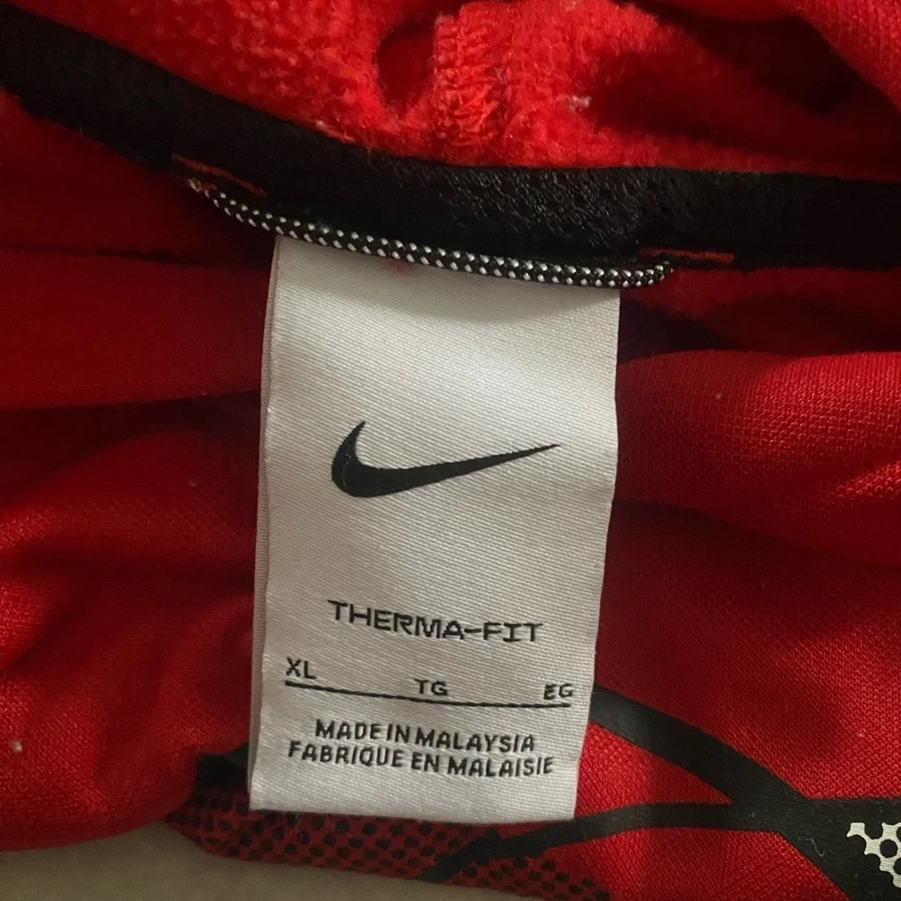 Nike red boys hoodie size XL